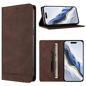 Недорогие Чехлы для iPhone-телефон Кейс для Назначение iPhone 17 Pro Max 17 Air 17 i16 15 14 Pro Max Plus 13 Pro Max Mini Кошелек для карт Защита от удара Ретро Кожа PU