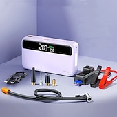 cheap Vehicle Repair Tools-N33 Multi-function Spark Starter With Integrated Air-charging Pump for Automobile Emergency Starting Power Supply