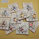 economico Pasqua-20 biglietti d'auguri tascabili con Gesù per Pasqua, inserti per biglietti d'auguri - mini figure di Gesù, scuola, religiosi, bomboniere per feste di Natale, regalo artigianale, biglietti d'auguri