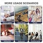 ieftine Cameră de acțiune-Cameră de acțiune portabilă reîncărcabilă funcție de înregistrare imagine și video mini 0 inch 2.0MP CMOS 1080p 32 GB cadou de Ziua Îndrăgostiților