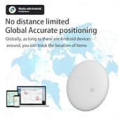 cheap Security Sensors &amp; Alarms-S5 Ultra-Thin GPS Tracker Card (Android Only), Wireless Charging Wallet Finder &amp; Child Locator, Real-Time Anti-Lost Tracking Device for Personal Items