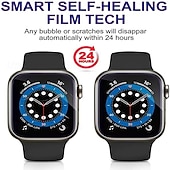cheap Smartwatch Screen Protectors-[2 Pack] 10 Pack [5 Pack] Watch Screen Protector Compatible with Apple Watch Ultra 49mm Series 8 7 41mm 45mm Series 6 5 4 SE 40mm 44mm Series 3 2 1 38mm 42mm Max Coverage Touch Sensitive Bubble Free
