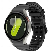 levne Pásky na hodinky Samsung-Pásek hodinek pro Samsung Galaxy Watch 7/6/5/4  40/44mm, Watch 5 Pro 45mm, Watch 6 Classic 43/47mm, Watch 4 Classic 42/46mm Silikon Výměna, nahrazení Popruh Voděodolné Nastavitelný Ženy muži