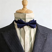 baratos Gravatas e Laços Borboleta para Homem-Homens Gravata Borboleta Contemporâneo Moderno Laço Cor Sólida / Simples Festa de Casamento Roupa Diária