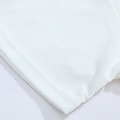 economico Magliette casual da uomo-Per uomo Maglietta Camicia di Velluto a Coste Camicia a Maniche Corte Manica Corta Girocollo Estate Semplice Moda Designer Essenziale Jacquard Vacanza Streetwear Uscire Vinaccia Nero Bianco Maglietta