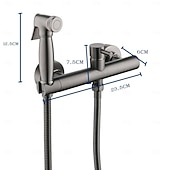 baratos Torneiras de Banheira-Bidé torneira Cromado Auto-limpeza Moderna