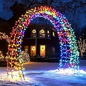 cheap LED String Lights-Christmas Solar / USB Powered Remote Controlled Tree Light 100m1000LEDs 8 Modes Lighting Outdoor Waterproof Garden Fairy String Lights for New Year&#039;s Wedding Patio Garden Camping Holiday Party Decor