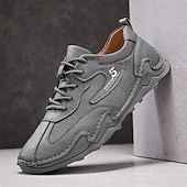 billige Ankelstøvler-Hvite, lette herresneakers med polstret såle og pustende design, komfortable, avslappede tursko for løping, trening og reiser