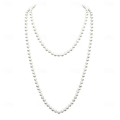 economico Abiti degli anni '20-Set Anni Ruggenti Anni 1920 Midi Abito Flapper Abito da cocktail Costume di fantasia con accessori Maniche corte Il grande Gatsby Ragazza Flapper Paillettes Frangia con nappe Scollo a V Costume Per