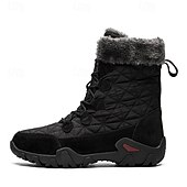 cheap Winter &amp; Snow Boots-Tan Suede Men's Winter Boots with Fur Lining – Warm and Durable Footwear for Snowy Adventures and Outdoor Holiday Activities