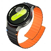 ieftine Curele de ceas Samsung-Uita-Band pentru Samsung Galaxy Watch 7/6/5/4 40/44mm, Watch 6 Classic 43/47mm, Watch 4 Classic 42/46mm Silicon Înlocuire Curea Ajustabil Trail Loop Brăţară