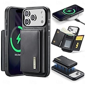 Недорогие Чехлы для iPhone-телефон Кейс для Назначение iPhone 17 Pro Max i16 15 14 Pro Max Plus 13 Pro Max Кейс на заднюю панель Защита от удара Ретро ТПУ ПК Кожа PU