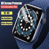 cheap Smartwatch Screen Protectors-[2 Pack] 10 Pack [5 Pack] Watch Screen Protector Compatible with Apple Watch Ultra 49mm Series 8 7 41mm 45mm Series 6 5 4 SE 40mm 44mm Series 3 2 1 38mm 42mm Max Coverage Touch Sensitive Bubble Free