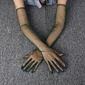 Dámské 1 pár Špičky prstů / Rukavice bez prstů Šik ven / Venkovní Rukavice - Jednobarevné Celý prst levne rukavice-Dámské 1 pár Špičky prstů / Rukavice bez prstů Šik ven / Venkovní Rukavice - Jednobarevné Celý prst