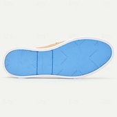 tanie Skórzane mokasyny premium-Męskie Mokasyny i buty wsuwane Klasyczne mokasyny Spacery Codzienny Skóra Wygodny Niepoślizgowy / a Mokasyny Żółty Wiosna Jesień