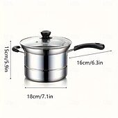 abordables Ensemble de Cuisine-AT-CFGJ05 Acier inoxydable Adultes Adulte Homme Femmes Jouet Cadeau