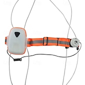 levne Dekorativní světla-LED běžecká vesta s předním světlem, reflexní outdoorové vybavení pro muže/ženy, nastavitelné LED světlo pro noční běh, cyklistiku a venčení psů, dobíjecí přes USB, více režimů svícení