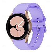 Bracelet de Montre  pour Samsung Galaxy Watch 7/6/5/4 40/44mm, Watch 6 Classic 43/47mm, Watch 4 Classic 42/46mm Silicone Remplacement Sangle Réglable Bracelet Sport Boucle Moderne Bracelet abordables Bracelets de montre Samsung-Bracelet de Montre  pour Samsung Galaxy Watch 7/6/5/4 40/44mm, Watch 6 Classic 43/47mm, Watch 4 Classic 42/46mm Silicone Remplacement Sangle Réglable Bracelet Sport Boucle Moderne Bracelet