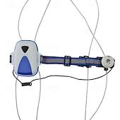 levne Dekorativní světla-LED běžecká vesta s předním světlem, reflexní outdoorové vybavení pro muže/ženy, nastavitelné LED světlo pro noční běh, cyklistiku a venčení psů, dobíjecí přes USB, více režimů svícení