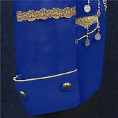 abordables Tapas-Real Abrigo Baile de Máscaras Chaqueta de circo Príncipe Aristócrata Retro Antiguo Rococó Adulto Hombre Carnaval Mascarada Evento / Fiesta Disfrazarse
