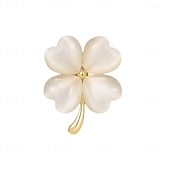 levne Špendlíky a brože-Brože Klasika Květinový motiv Módní Roztomilý Jednoduchý Brož Šperky Bílá Pro Svatební Párty Dar Zásnuby Maturitní ples Festival