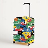 Недорогие Домашняя одежда и домашние тапочки-Чехол для багажа с принтом в стиле арт-стиля, эластичный защитный чехол для чемодана, дорожный чехол для багажа