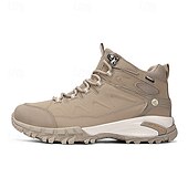 Men's Beige Waterproof Trail Boots – Durable and Comfortable, Perfect for Hiking, Trail Running and All-Day Outdoor Wear cheap Hiking Boots-Men's Beige Waterproof Trail Boots – Durable and Comfortable, Perfect for Hiking, Trail Running and All-Day Outdoor Wear