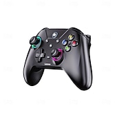 זול בקרי משחק-בקר המשחק האלחוטי של lenovo s02 מגניב, תואם לפלטפורמות מרובות, שליטה מדויקת במיוחד, נייד, אחיזה נוחה, עיצוב, מראה אופנתי, מתאים למשחקי מחשב, מתאים למכשירים ניידים