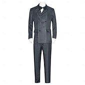 olcso Férfi jelmezek-Gótikus horror Sötét Akadémia Kabát Blúz / Ing Nadrágok Gótikus for Férfi Felnőttek Álarcos mulatság