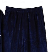 baratos Pijamas-Homens Roupa de Dormir Conjunto de Pijama Top e calça de pijama 1conjunto Cada Moda à moda Clássico Casa Diário De Cama Sherpa Poliéster Térmico / Quente Conforto Macio Lapela Manga Longa Calça
