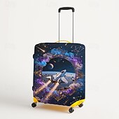 Χαμηλού Κόστους Home Wear &amp; Home Slippers-Ελαστικό κάλυμμα αποσκευών με εκτύπωση galaxy