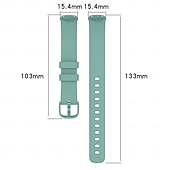 economico Cinturini per orologi Fitbit-4 pezzi Cinturino intelligente Compatibile con Fitbit Inspire 3 Silicone Orologio intelligente Cinghia Donne Uomini Cinturino Sportivo Sostituzione Polsino
