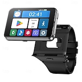 お買い得  プレミアム-APPLLP Max スマートウォッチ 2.88 インチ スマート·ウォッチ スマートウォッチ電話 4G LTE ブルートゥース 歩数計 睡眠サイクル計測器 座りがちなリマインダー と互換性があります Android iOS 女性 男性 GPS 長時間スタンバイ ハンドフリーコール IPX-5