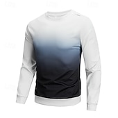 cheap Basic Sweatshirts-Men's Sweatshirt Pullover Blue Red Royal Blue Green Gray Crew Neck Plain Casual Daily Sports &amp; Outdoor Polyester Streetwear Cool Sportswear Spring &amp;  Fall Clothing Apparel Hoodies Sweatshirts  Long
