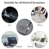 Недорогие Кабели для мобильных телефонов-Необходимый дорожный кабель USB-C 3-в-2, подходящий для зарядки Apple Watch/iPhone 17/мультизарядный кабель Lightning, портативный, предназначенный для iWatch и iPhone 16