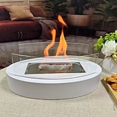 abordables Équipement de Camping-feu de table cheminée de table alcool à friction avec pare-flamme