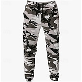 economico Pantaloni da Corsa &amp; Collant-Per uomo Pantaloni della tuta con risvolto Pantaloni Cargo pantaloni sportivi Coulisse con tasche Vita Alta Pantaloni Palestra Athleisure Allenamento Primavera Autunno Elastico Palestra Allenamento
