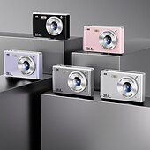 ieftine Aparate video-Cameră digitală HD 4K pentru studenți cu un ecran IPS de 2.8 inci pentru fotografii și videoclipuri portabile design elegant. Cadou de Ziua Îndrăgostiților