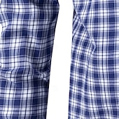 ieftine Cămăși de rochie pentru bărbați-Bărbați Cămașă Cămașă de Costum Camașă cu nasturi Plisat Nuntă Zilnic Bleumarin Albastru celest Kaki Manșon Lung Răsfrânt Primăvară Toamnă Îmbrăcăminte Buzunar frontal