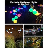 billige Landskapslys-6 i 1 Utendørs Solcelle Vanntett Fyrverkeri Bakke Plugg Inn Lys 48LED Stråler Gårdsplass Hage Gressbane Park Atmosfære Dekorasjon Lys Landskapslys 8 Funksjon Fjernkontroll