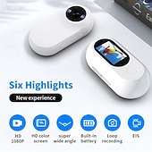 halpa Toimintakamera-HD 1080P Mini Ulkoilmaurheilukamera magneettisella klipsillä valokuville ja videoille peukalo DV lemmikkikamera pyöräilyrekisteröijä ystävänpäivälahja