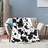 billige Tepper og pledd-Teppe Fleece-tepper Kasteteppe til sofaen Kutrykk Vestlig Bohem Sofa Seng Dekorativt teppe Varmt teppe Gave Hjemmedekor