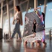 cheap Home Wear &amp; Home Slippers-Elegant Woman Print Luggage Cover Stretch Suitcase Protector for Travel