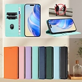 cheap iPhone Cases-Phone Case For iPhone 17 Pro Max 17 Air 17 16 15 14 Pro Max Plus 13 Pro Max Mini Wallet Case Shockproof Retro PU Leather