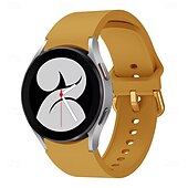 Bracelet de Montre  pour Samsung Galaxy Watch 7/6/5/4 40/44mm, Watch 6 Classic 43/47mm, Watch 4 Classic 42/46mm Silicone Remplacement Sangle Réglable Bracelet Sport Boucle Moderne Bracelet abordables Bracelets de montre Samsung-Bracelet de Montre  pour Samsung Galaxy Watch 7/6/5/4 40/44mm, Watch 6 Classic 43/47mm, Watch 4 Classic 42/46mm Silicone Remplacement Sangle Réglable Bracelet Sport Boucle Moderne Bracelet