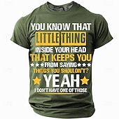  Men's Funny Sarcastic Graphic T-Shirt: 'No Filter' Personality Lifestyle Red Short Sleeve