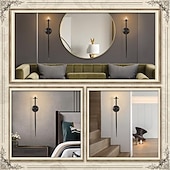 Недорогие Снижено до $30-Настенный подсвечник 1 шт. / 2 шт. большой витой подсвечник для свечей настенный металлический подсвечник для столовой, гостиной, офиса, спальни