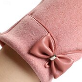 cheap Gloves-Women's 1 Pair Fingertips / Winter Gloves Streetwear / Outdoor Gloves - Solid Colored Full Finger