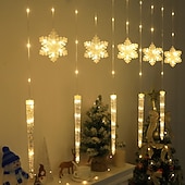 cônes de glace de Noël, flocons de neige, rideaux en fil de cuir, guirlande lumineuse, balcon du salon, porche, lumières de décoration d'ambiance de fête, télécommande 8 fonctions, alimentation USB abordables Lumières de cordes de vacances-cônes de glace de Noël, flocons de neige, rideaux en fil de cuir, guirlande lumineuse, balcon du salon, porche, lumières de décoration d'ambiance de fête, télécommande 8 fonctions, alimentation USB