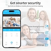 cheap Indoor IP Network Cameras-1080P Spy Camera WiFi Camera Hidden Home Security Nanny Cam with Phone App Control Mini Small Cam Night Vision Motion Detection Video Recording